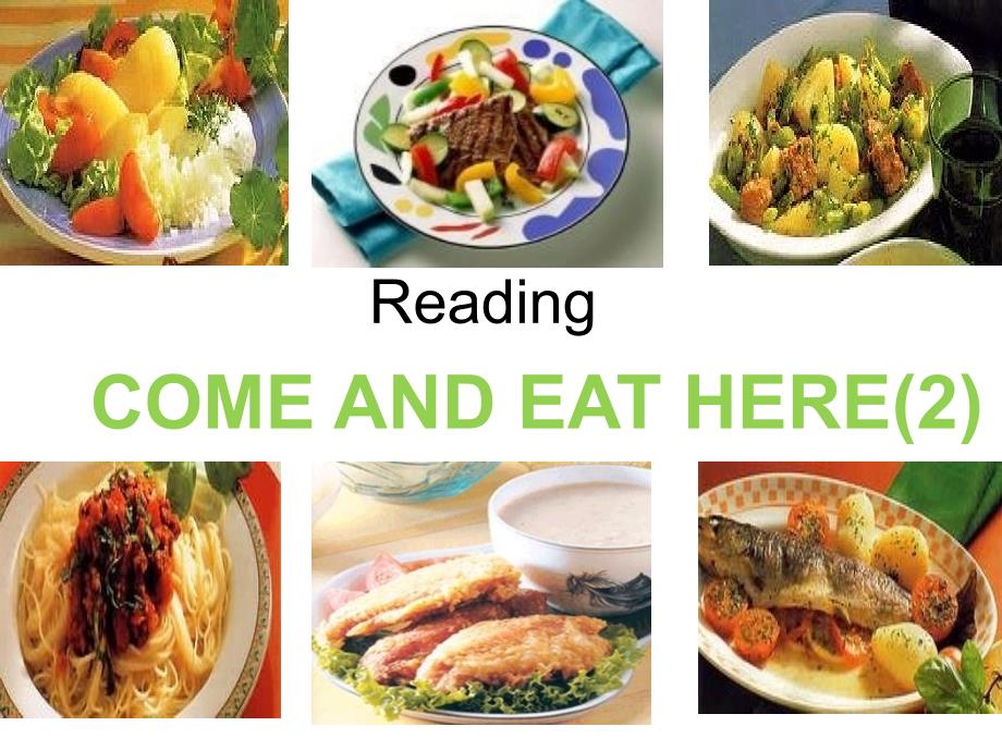 Come and eat here Reading 2(PPT)数学_第2页