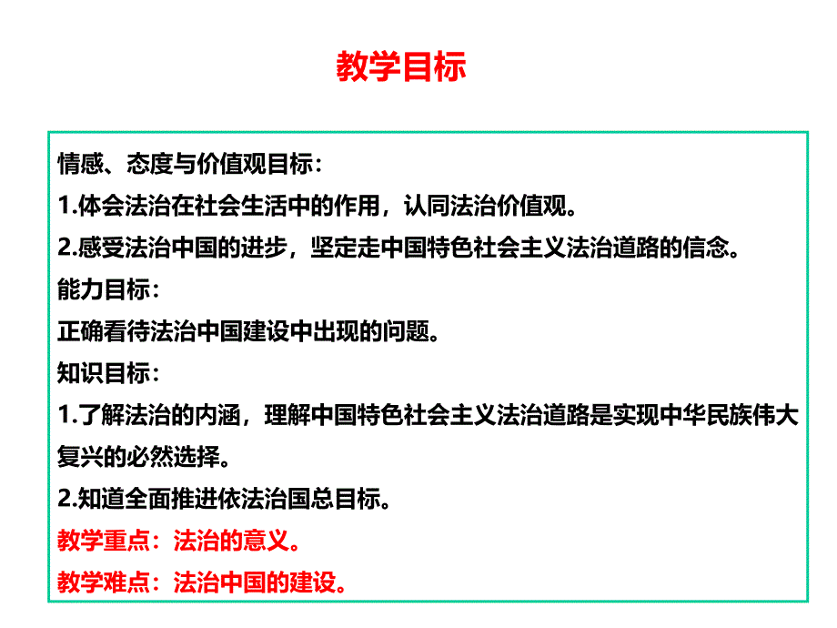 (名师整理)道德与法治九年级上册-第2单元第4课第1框《夯实法治基础》省优质课获奖课件-_第2页