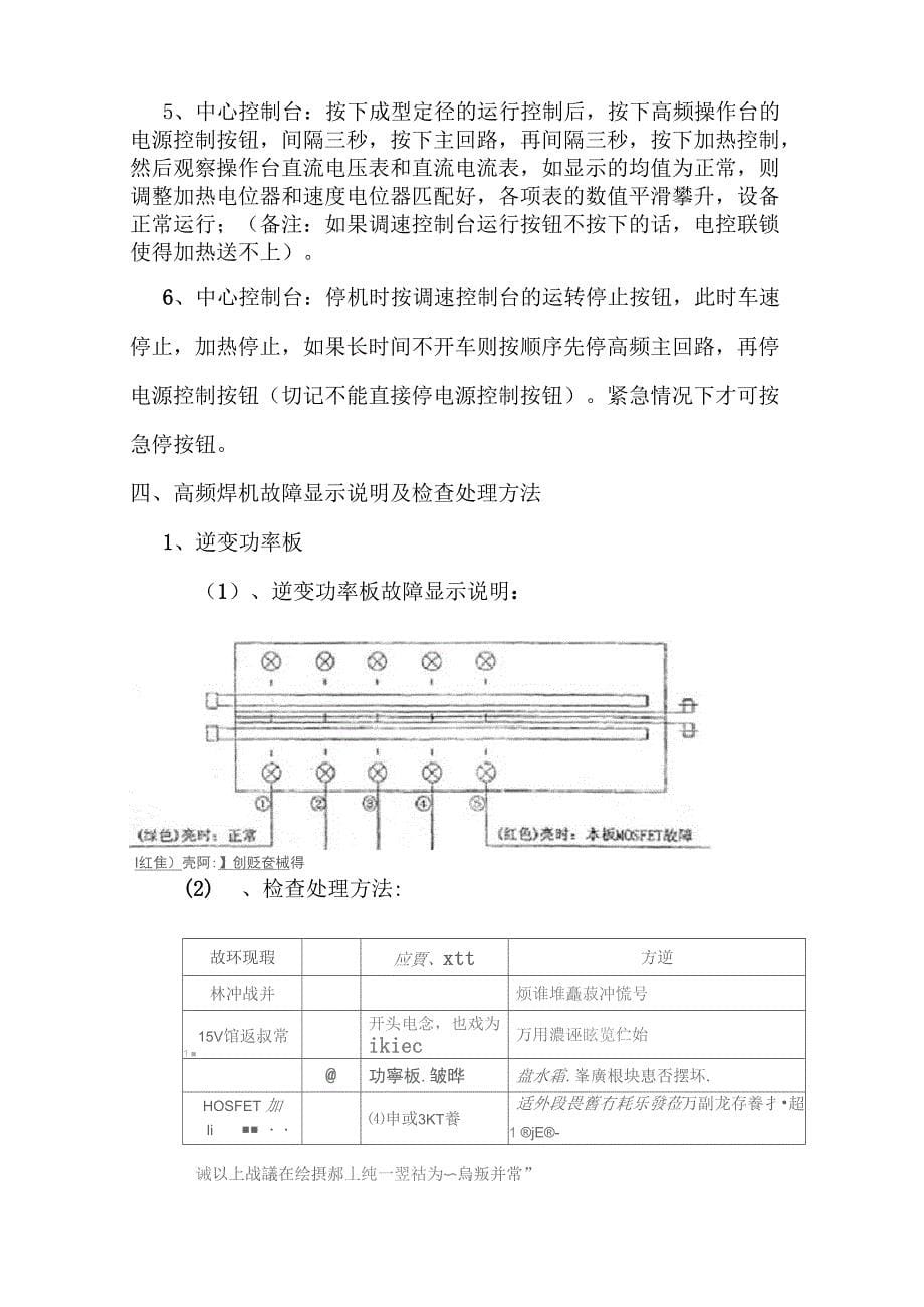 焊管机组操作规程(定稿1)_第5页