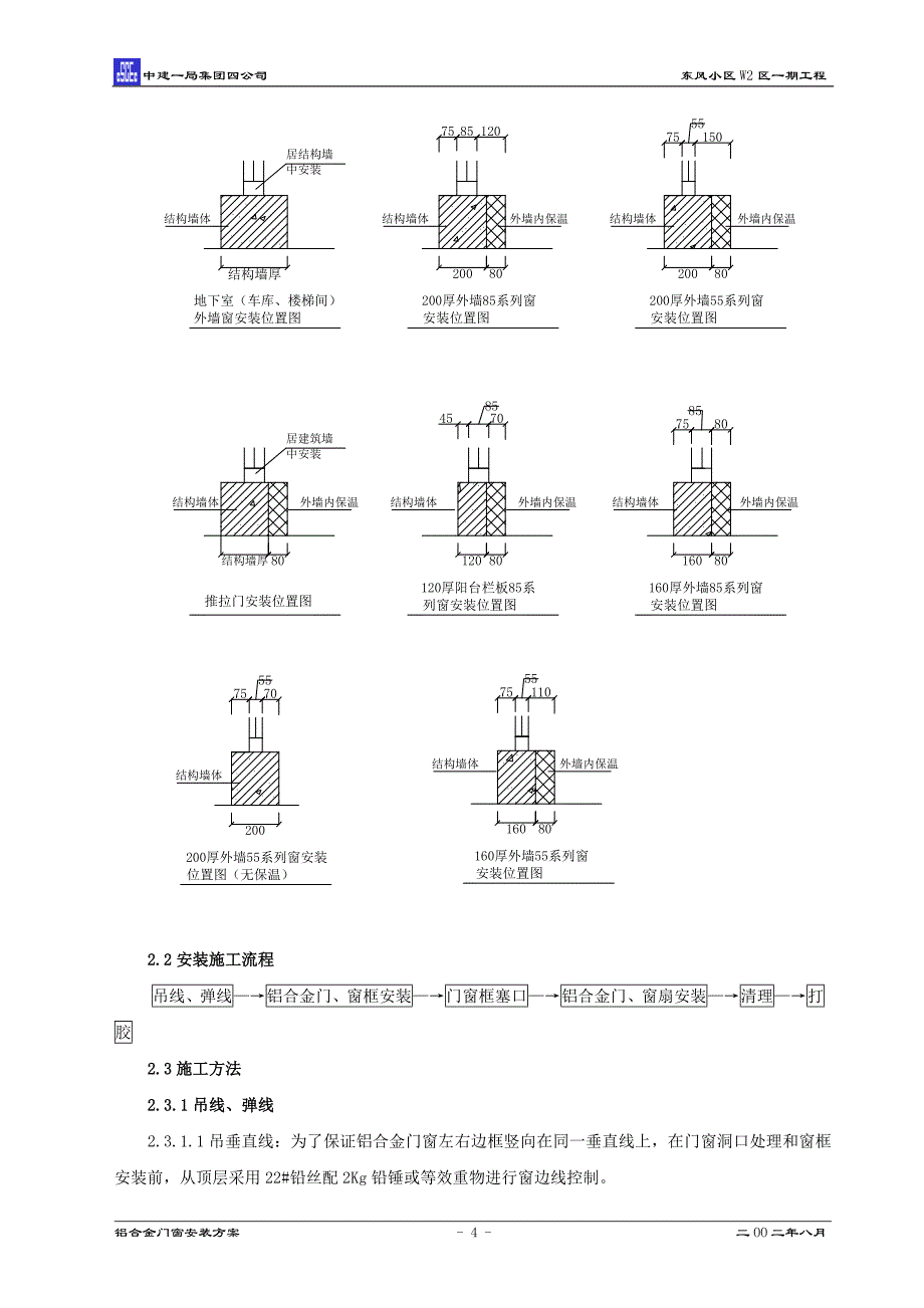 铝合金门窗安装方案OK_第4页