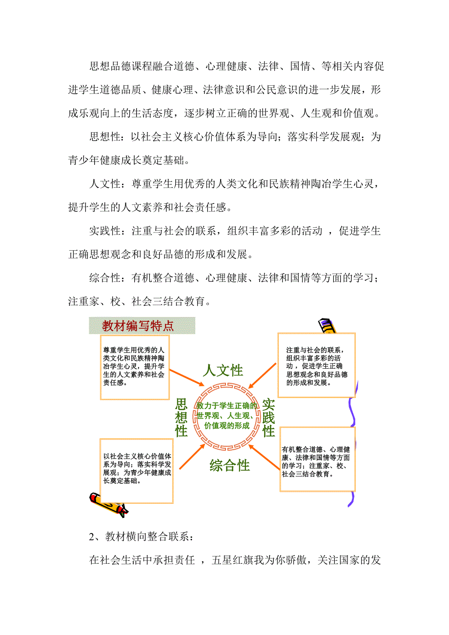 九年级思想品德第二单元说课标说教材（教育精品）_第3页