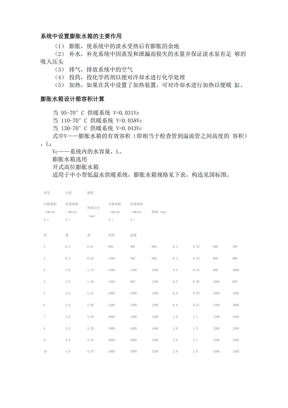 膨胀水箱与膨胀罐_第1页