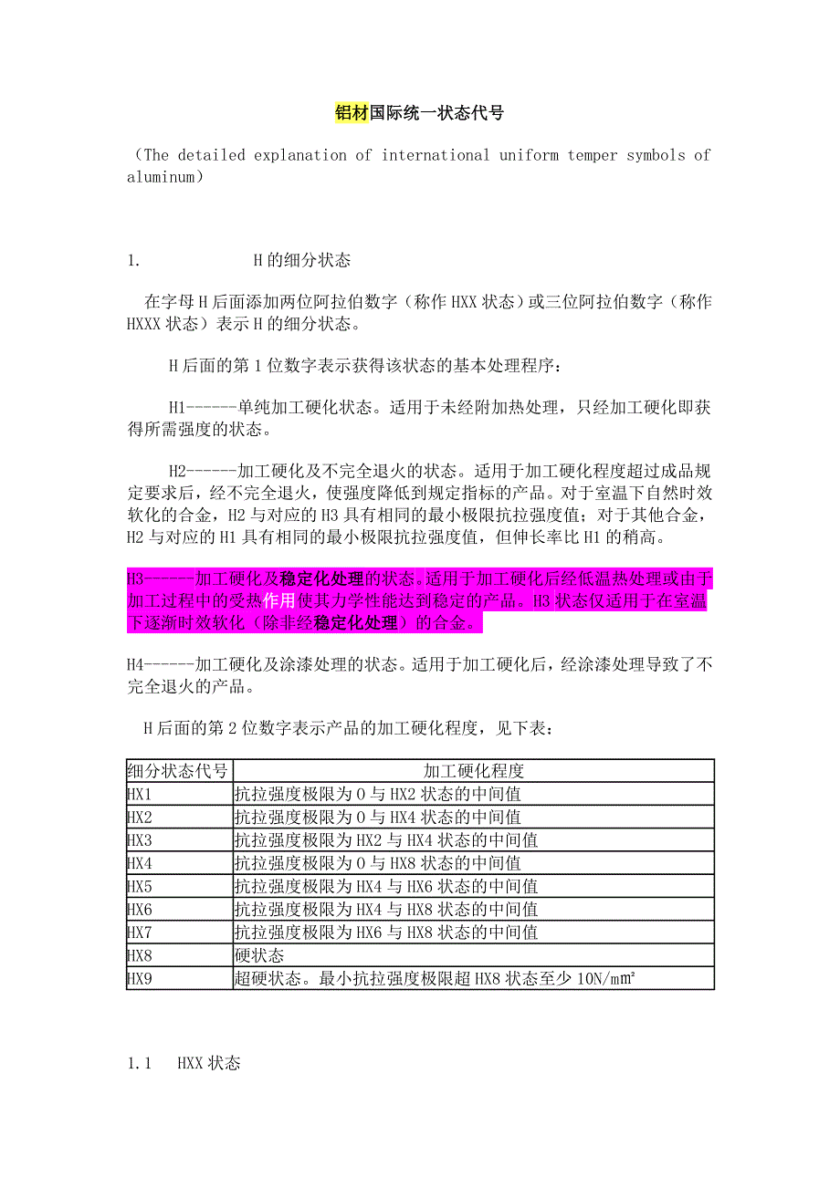 铝材国际统一状态代号.doc_第1页