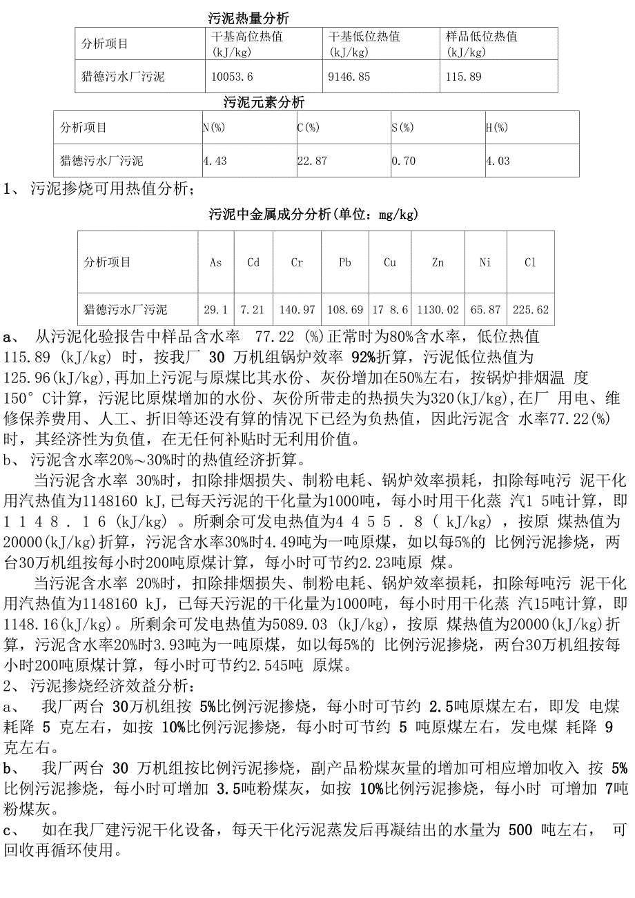 污泥掺烧可行性报告_第2页