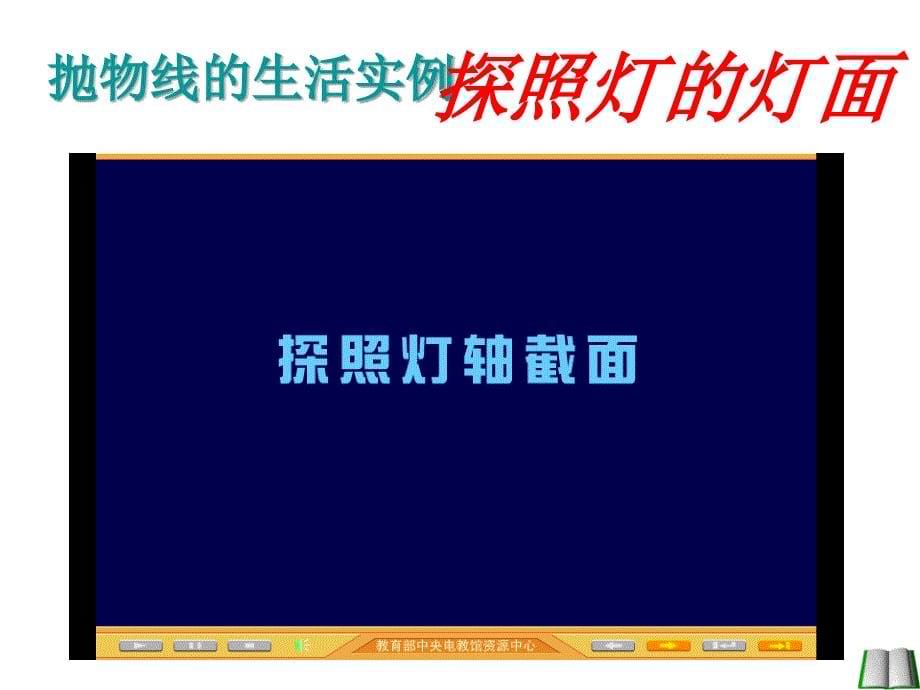 高二数学选修1抛物线的标准方程课件_第5页