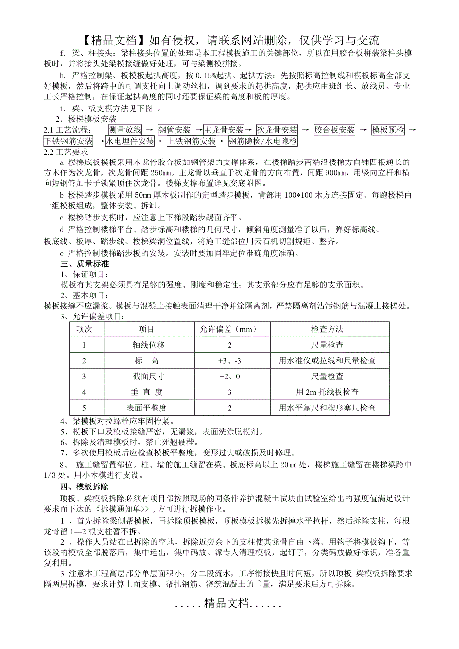 模板支设(梁、板)_第3页