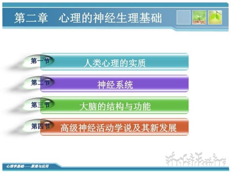 最新心理学基础原理与应用PPT课件_第3页