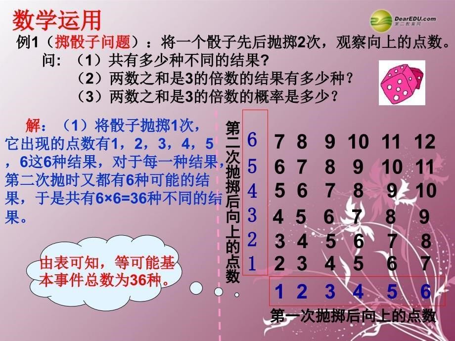 高中数学3.2古典概型课件2苏教版必修_第5页