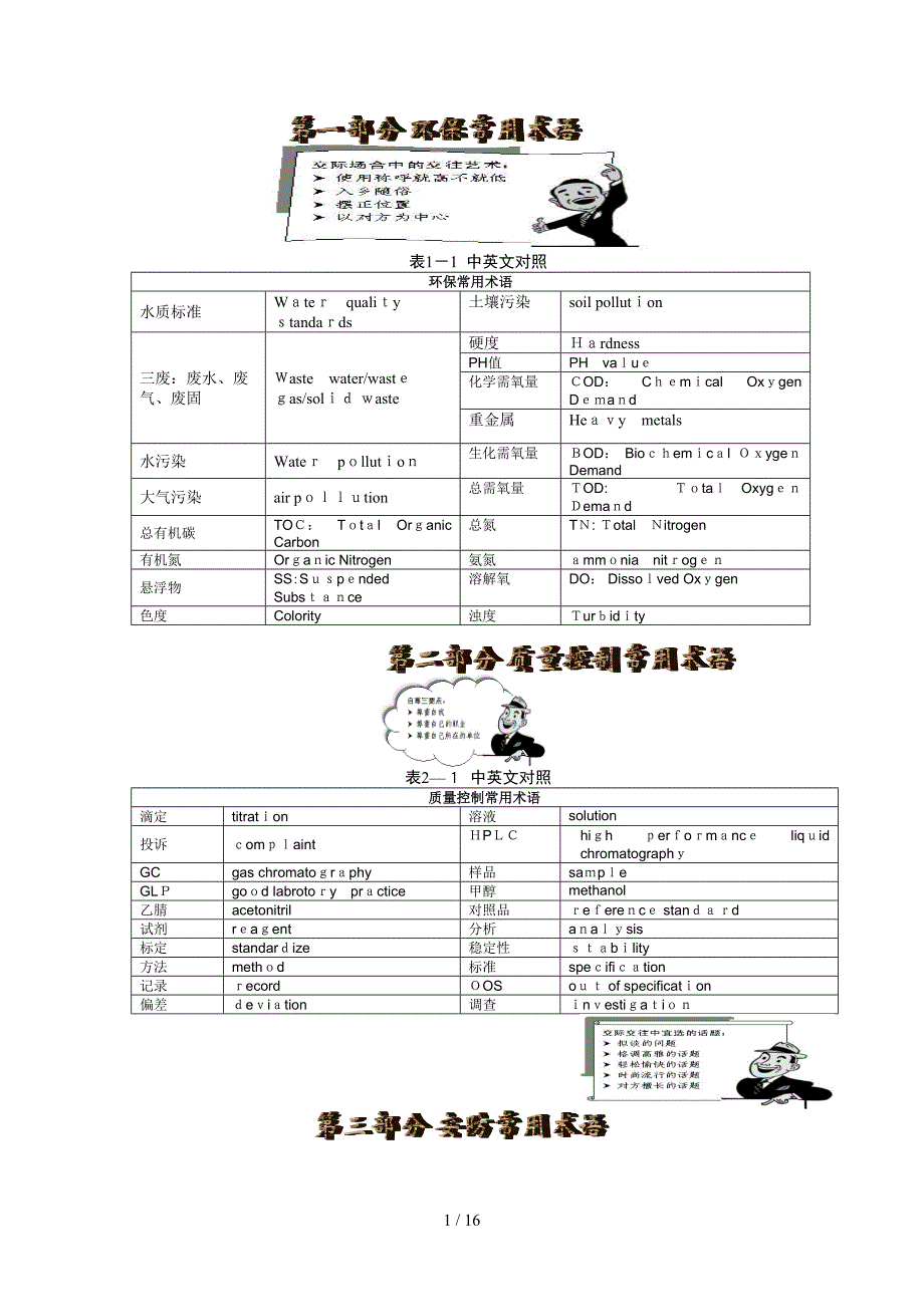 化学化工相关词汇整理_第1页