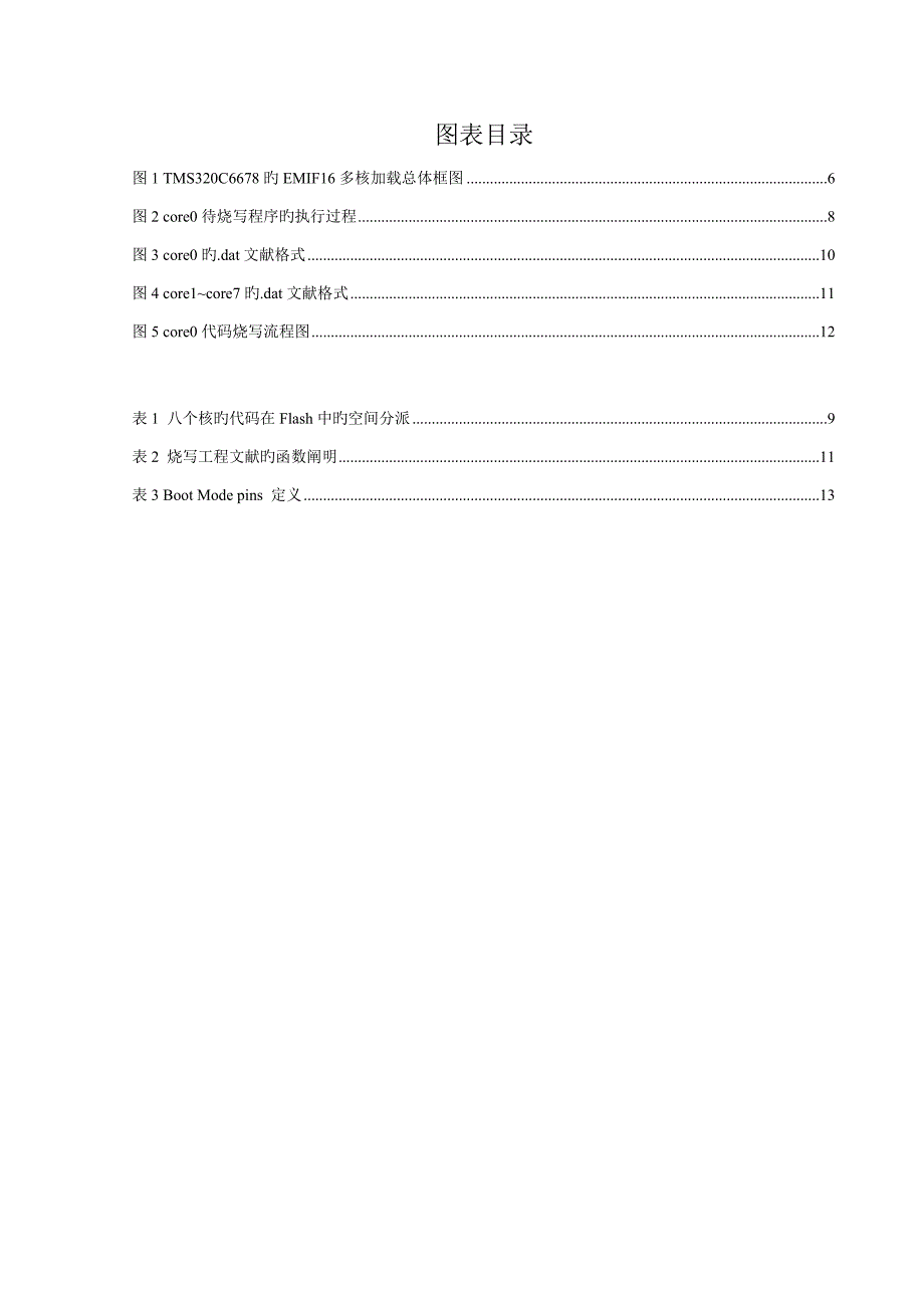 TMS320C6678的EMIF16多核程序烧写的软件使用说明_第4页