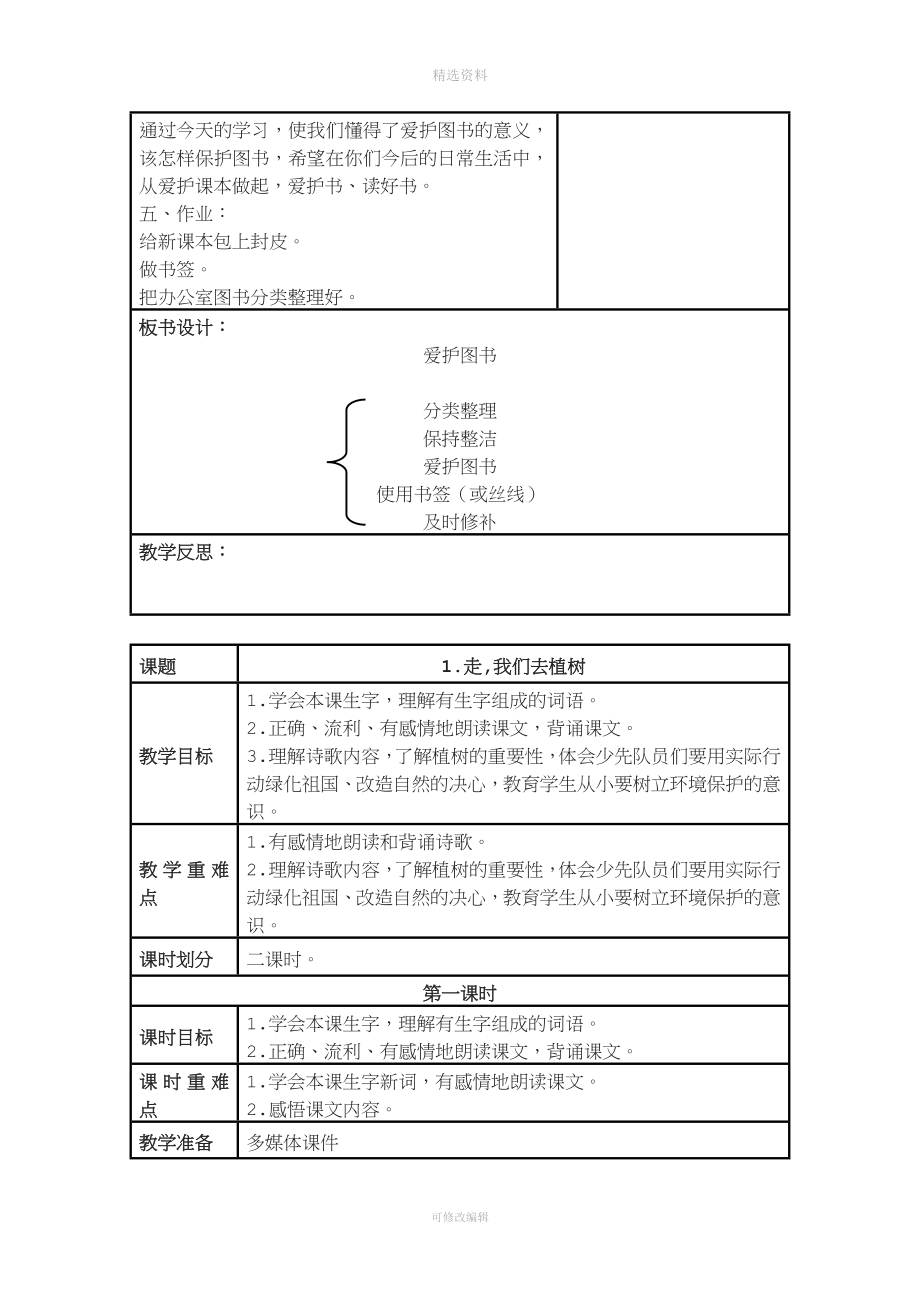 苏教版小学语文四年级下册全册教案【电子备必备】.doc_第3页