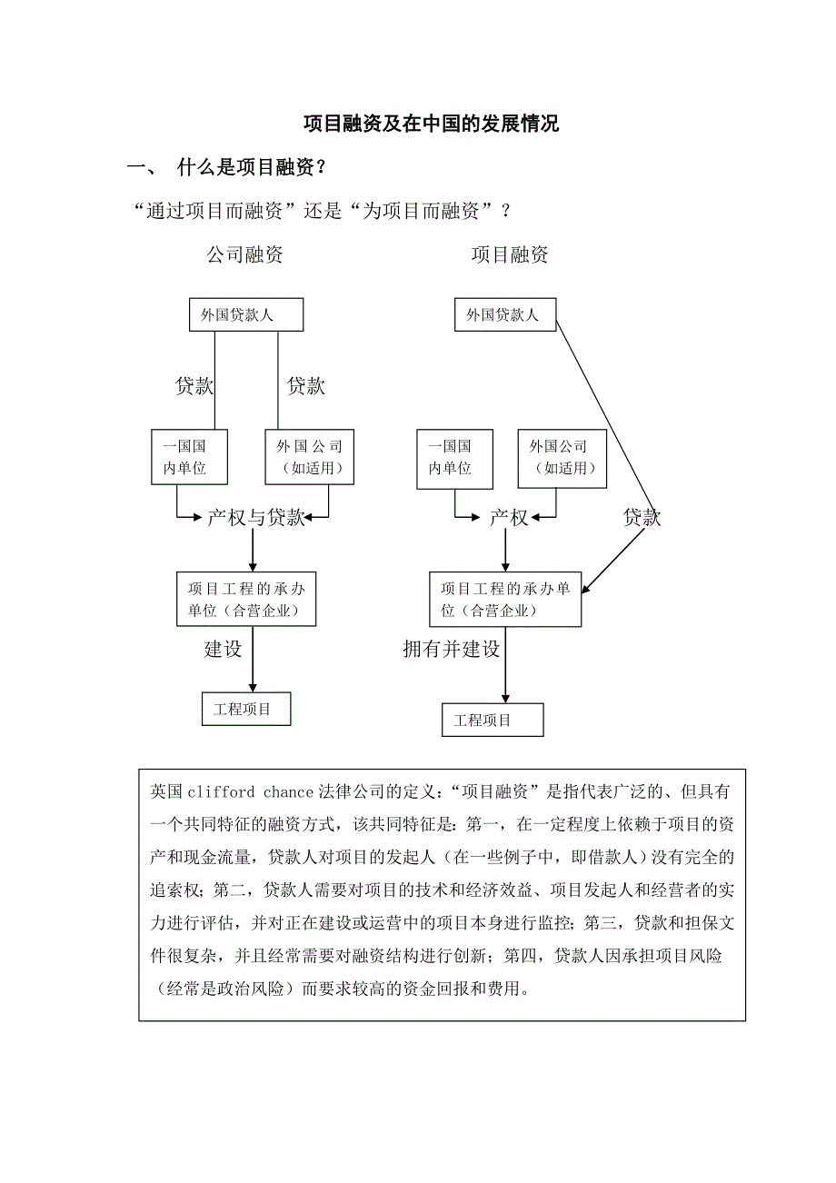 项目融资概述.doc_第1页