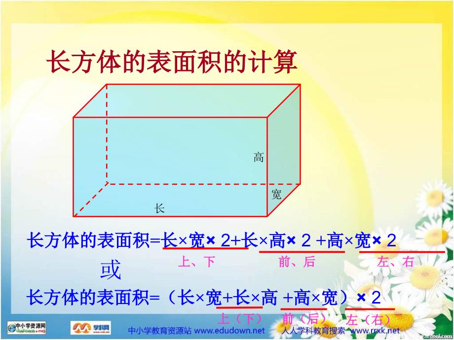 沪教版五年下长方体表面积的应用pt课件之一_第4页