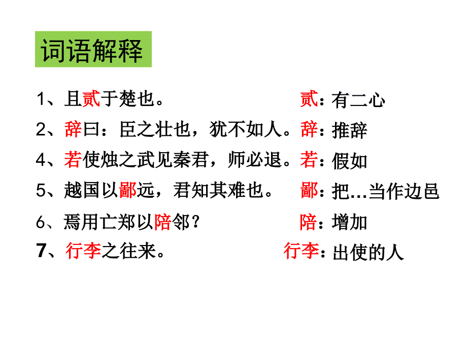 烛之武退秦师文言知识点总结_第1页