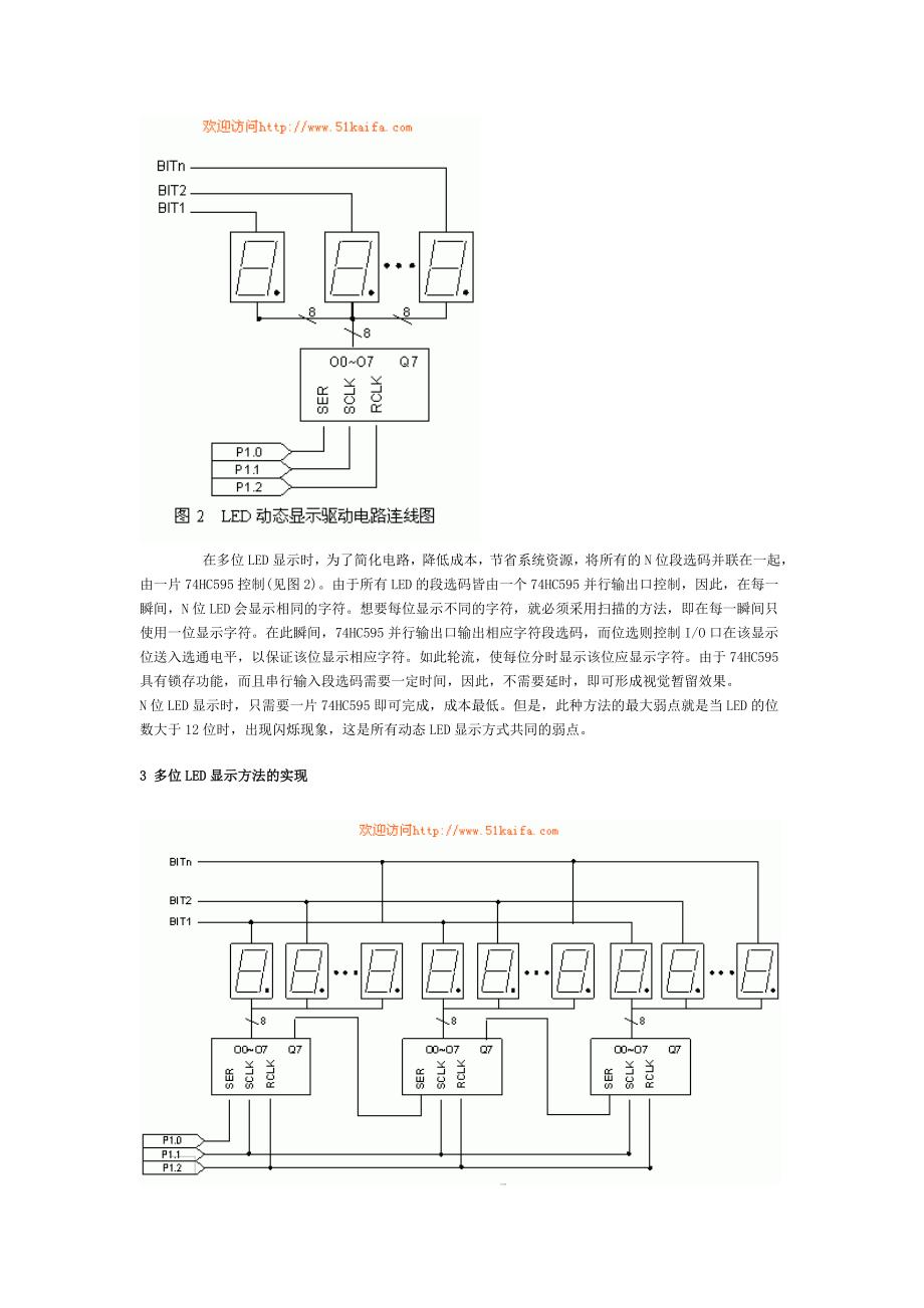 利用74HC595实现多位LED显示的方法_第2页