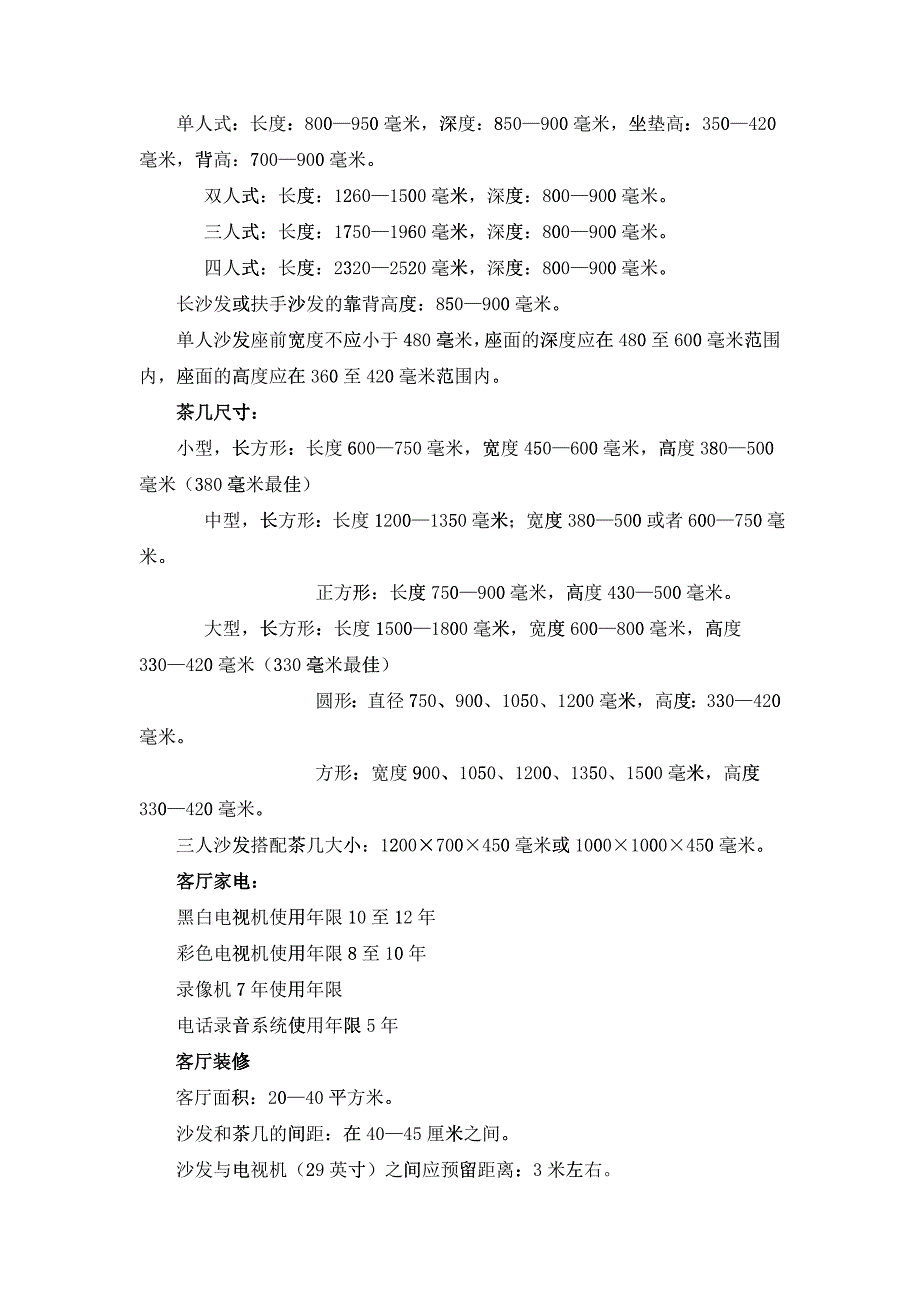 家居装饰装修常用数字_第2页