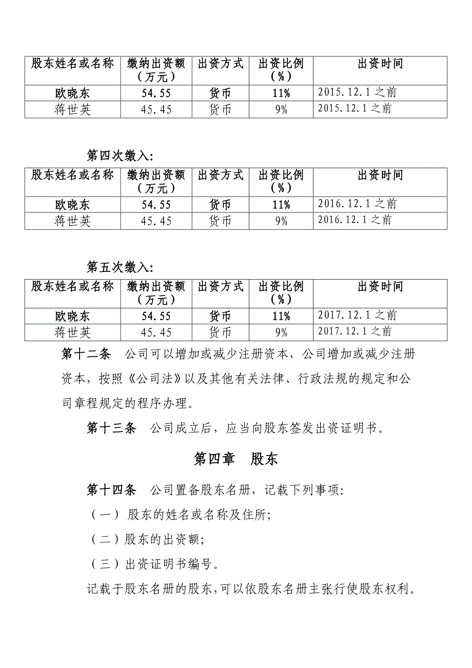 翼腾公司章程_第3页