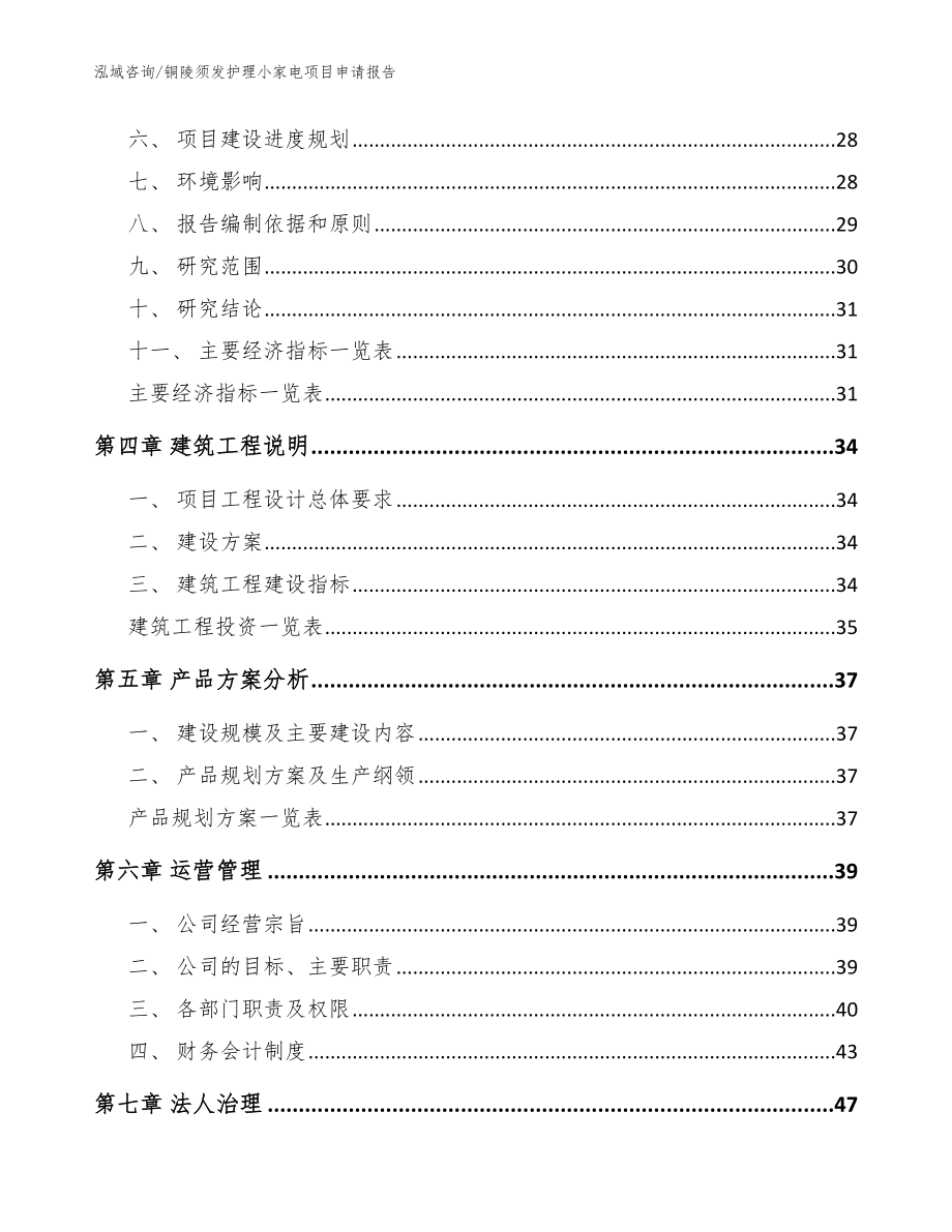 铜陵须发护理小家电项目申请报告（模板范文）_第3页