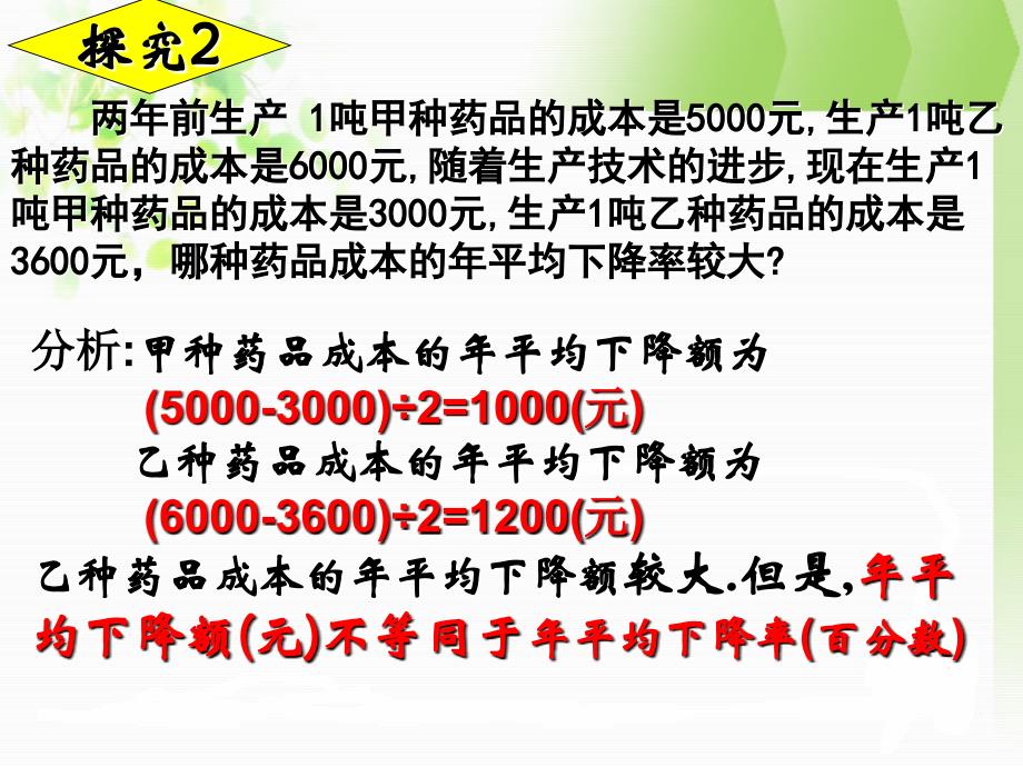 213实际问题与一元二次方程（2）_第2页