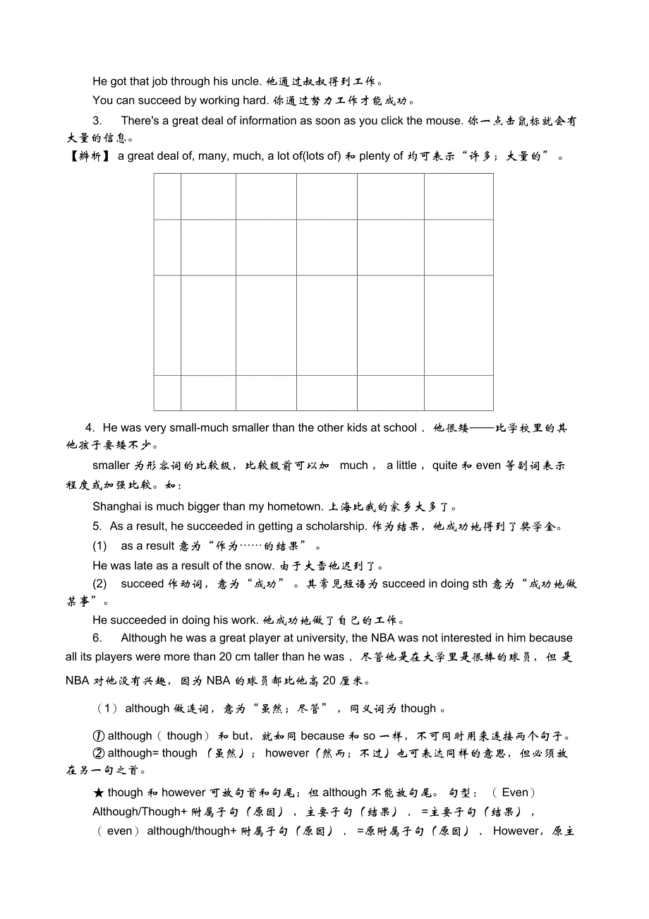 9AU4知识点归纳_第3页