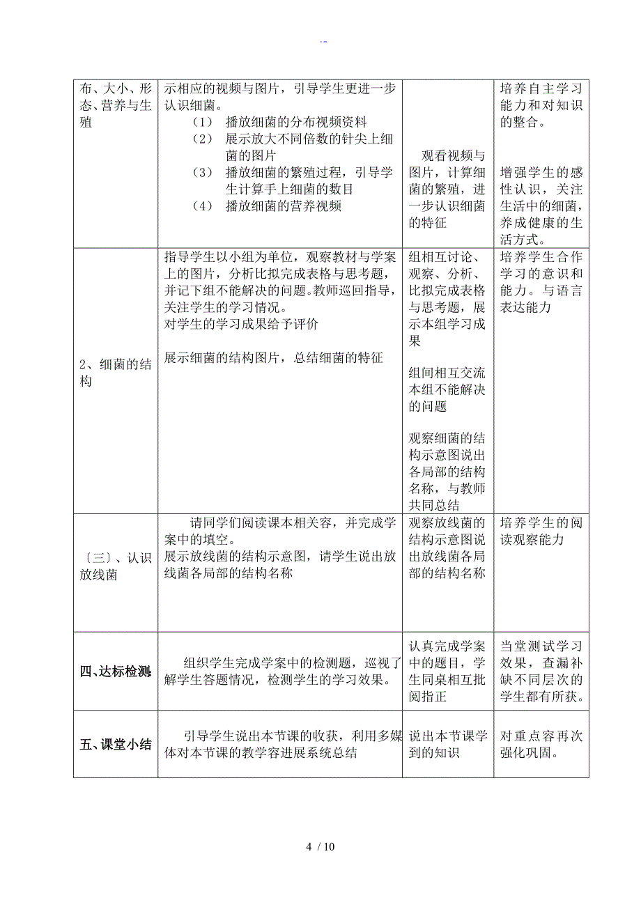 土壤里地微生物教学设计课题_第4页