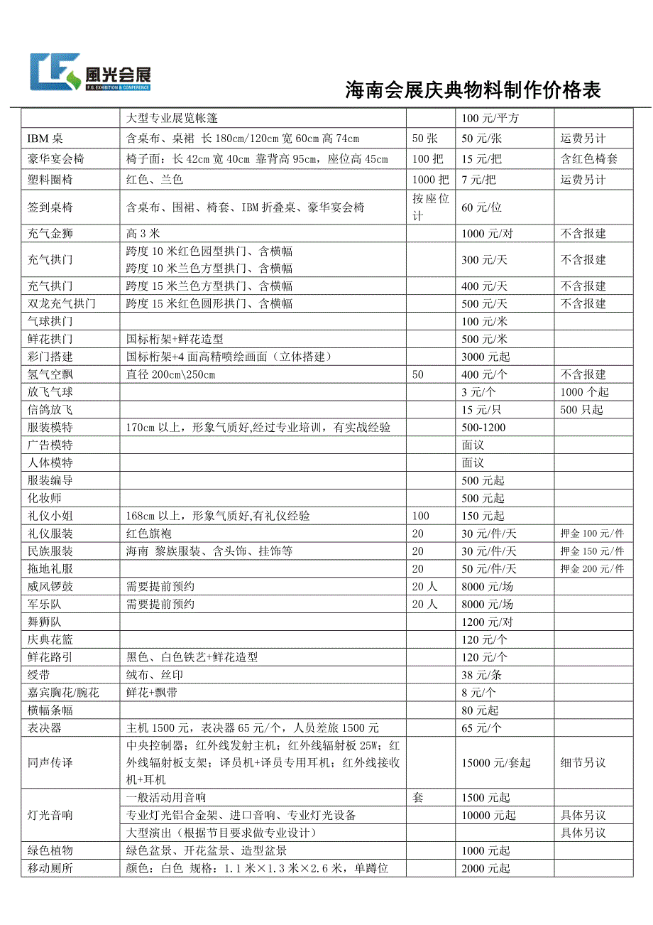 1116海南风光会展物料价格.doc_第4页