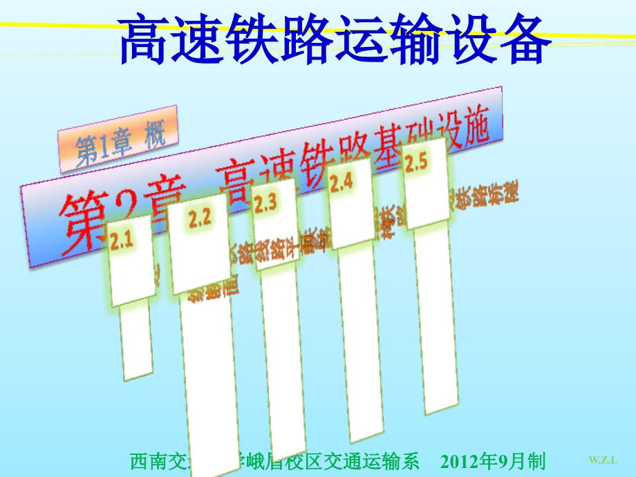 第2章高速铁路线路设施平纵断面_第1页