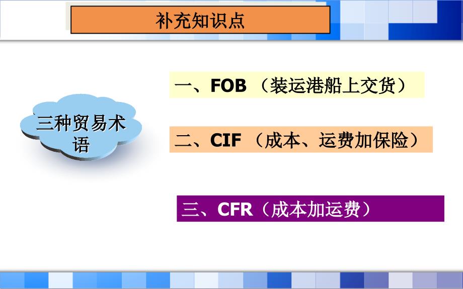 国际货运代理理论与实务项目一_第4页