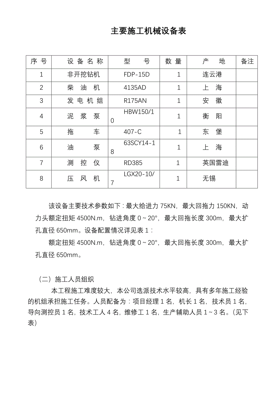 （精选施工方案大全）某管道微控定向穿越铺管工程施工组织设计方案_第3页