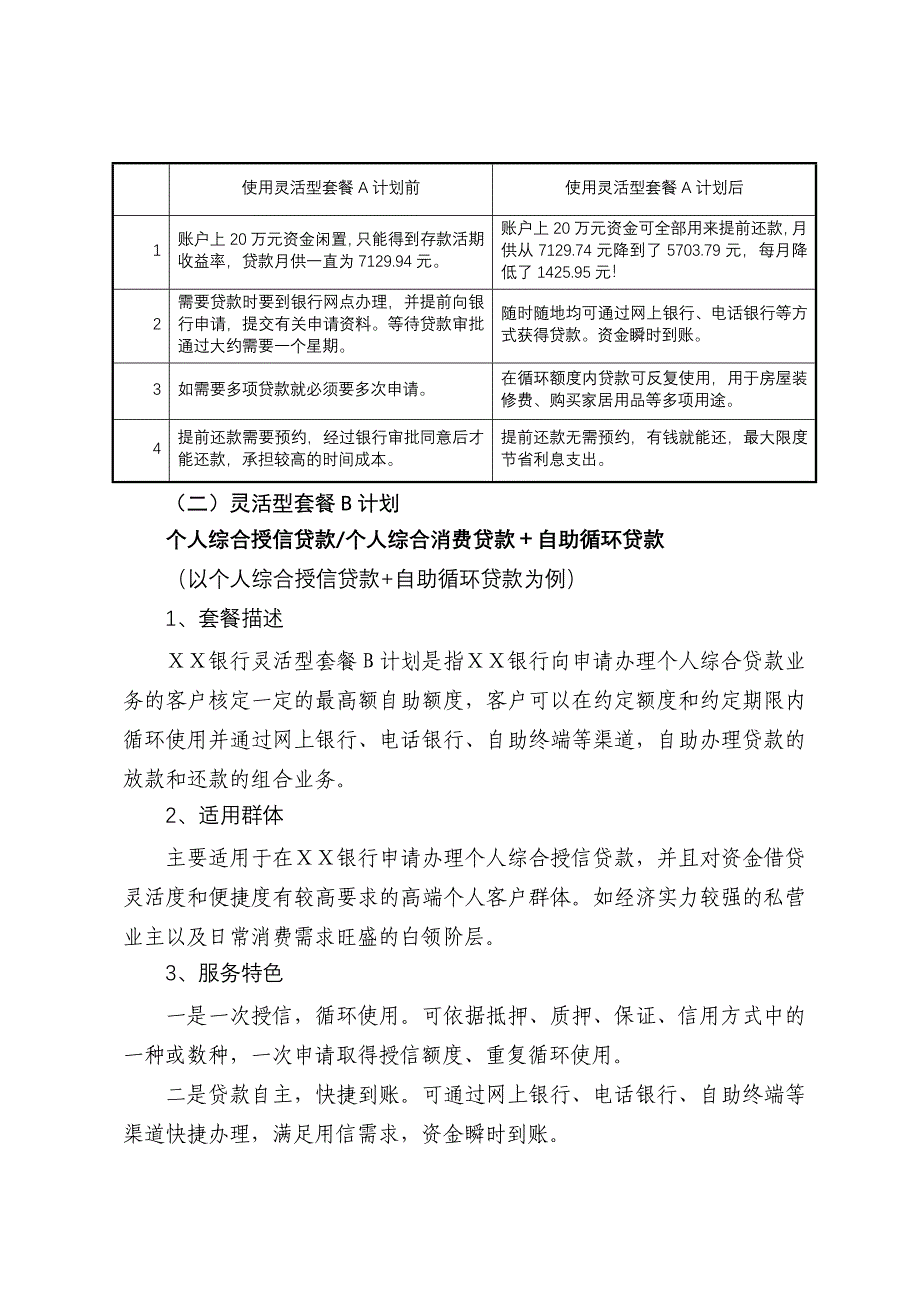 银行“好时贷”个贷产品套餐营销服务手册_第3页