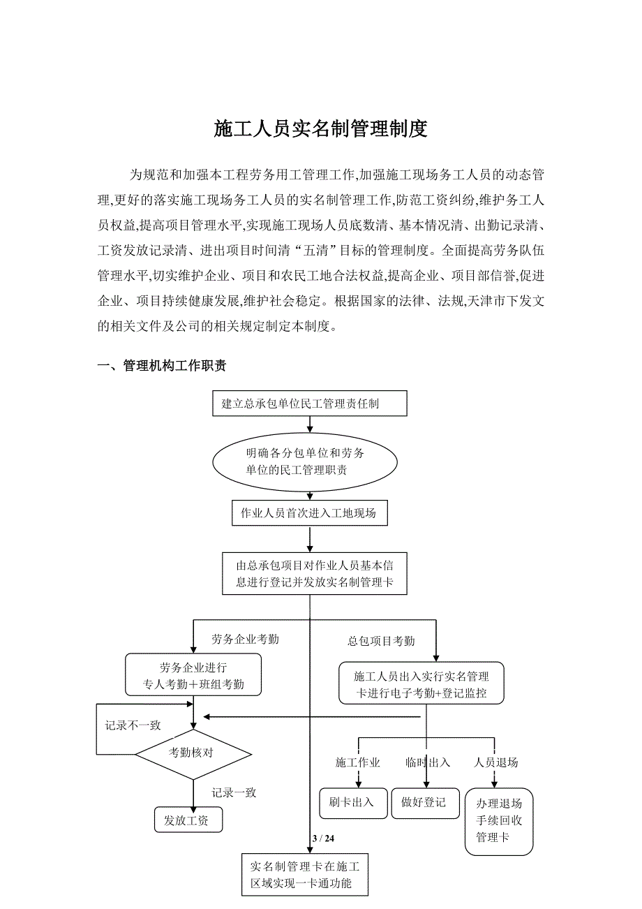 施工人员实名制管理制度范本_第3页