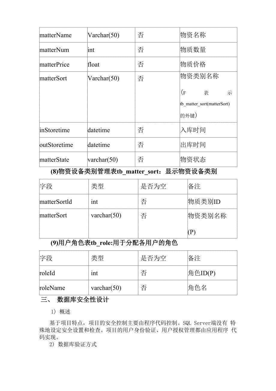 物业管理系统数据库设计_第5页