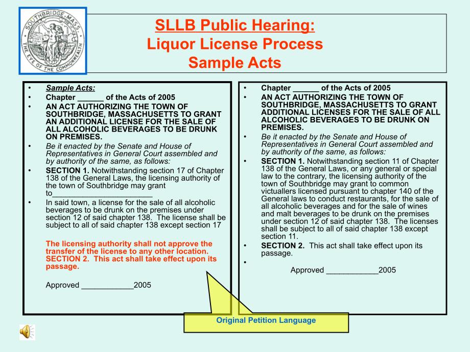 SLLB Public Hearing Liquor License Pocess Formatsllb白酒类许可听证程序格式_第3页