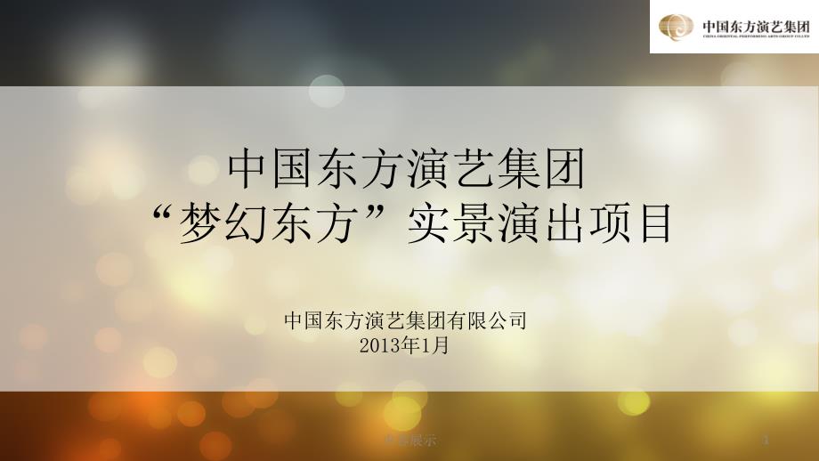 实景演出项目策划方案【专业知识】_第1页