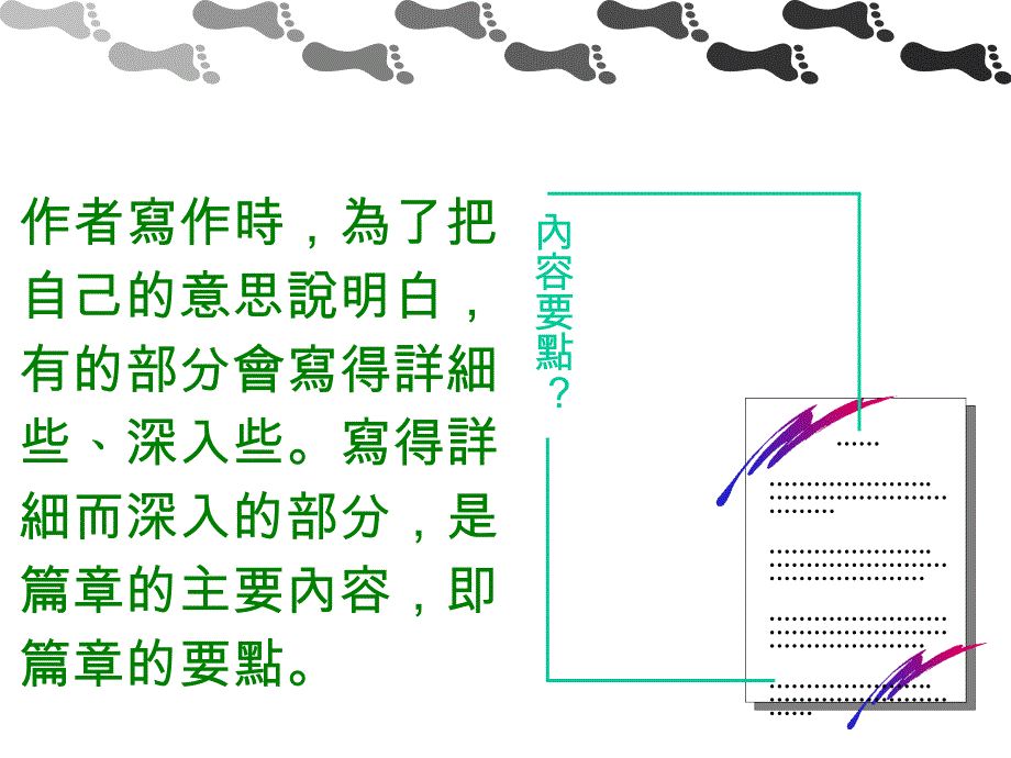 最新学习重点归纳篇章的内容要点PPT课件_第2页