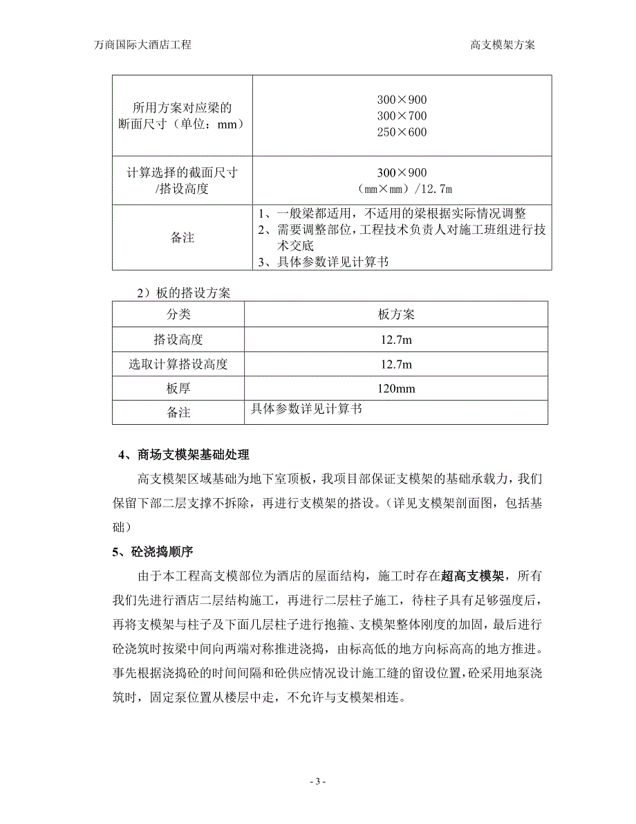 万商国际大酒店高支模方案_第4页