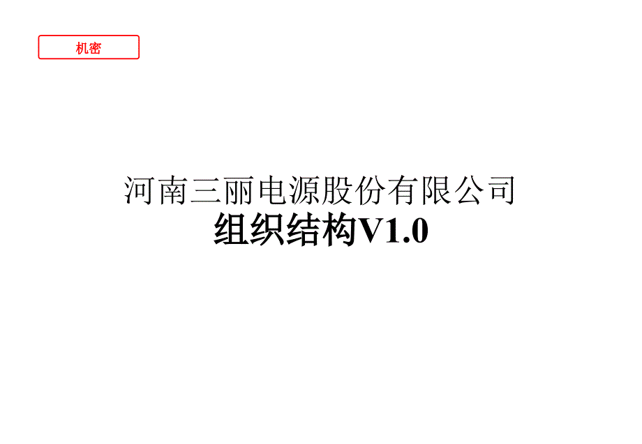 生产型企业组织结构_第1页