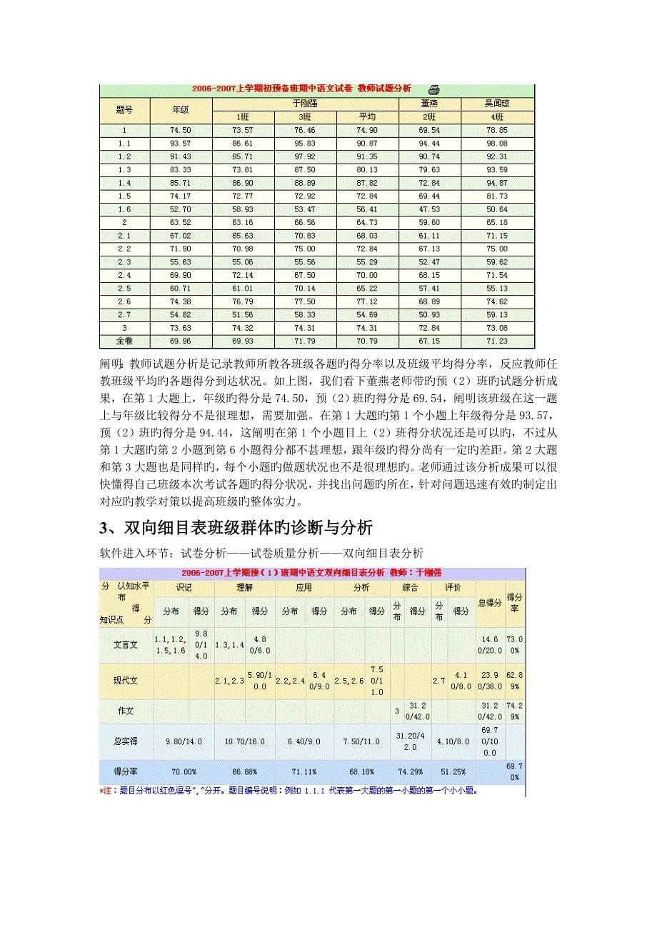 教学质量分析范例_第5页