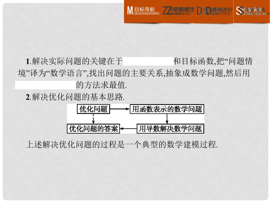 高中数学 第三章 导数应用 3.2导数在实际问题中的应用 3.2.2.2 导数在实际问题中的应用课件 北师大版选修22_第3页