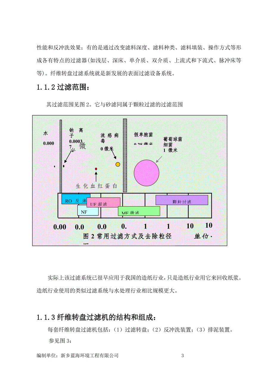 2000吨污水系统提标设备方案纤维转盘过滤器要点_第4页