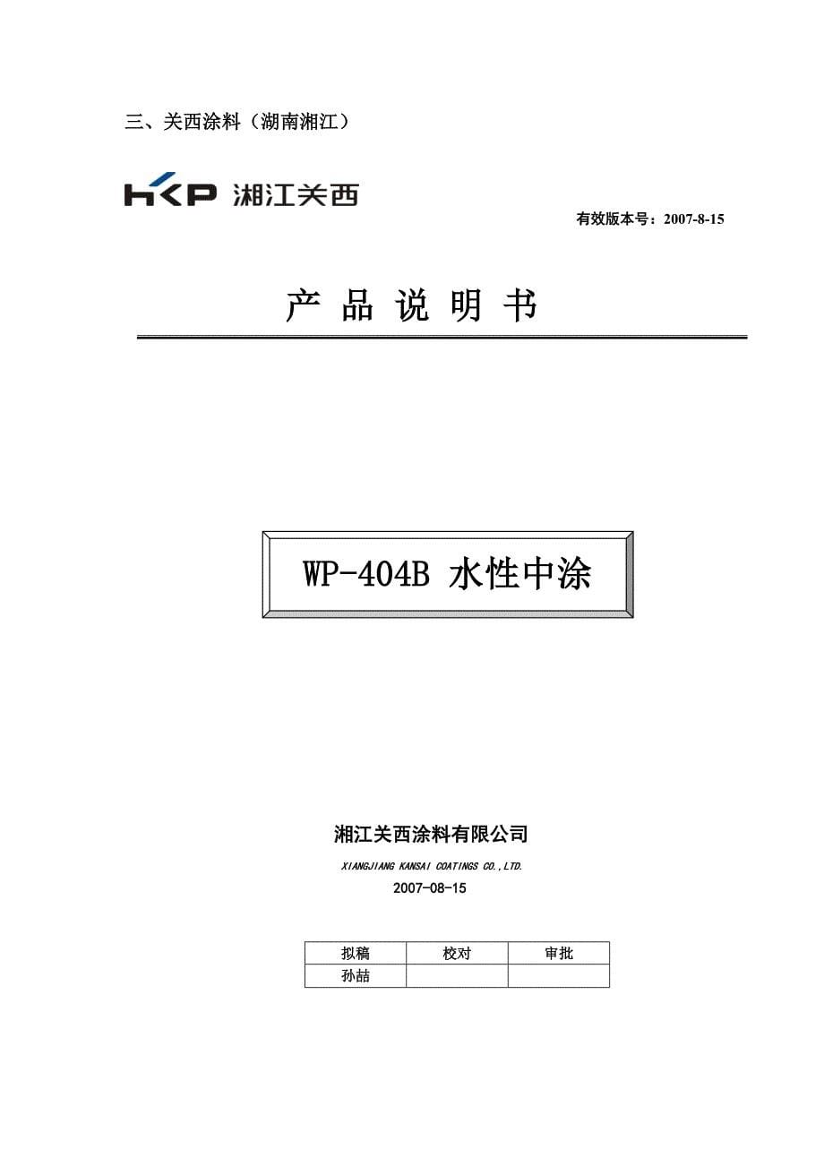 吉利汽车水性漆设计方案_第5页