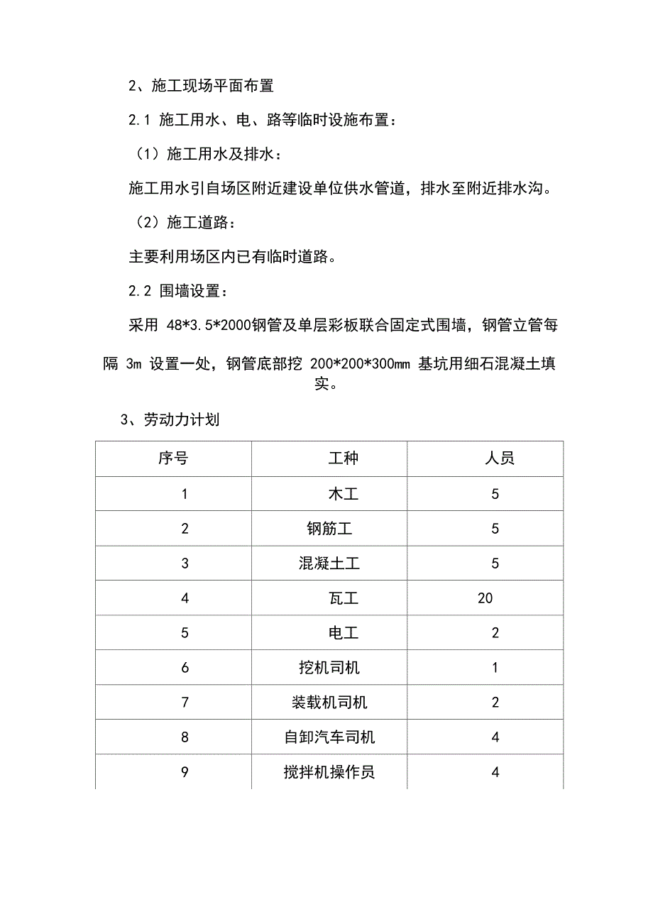 工业场地道路及排水沟构筑物_第3页