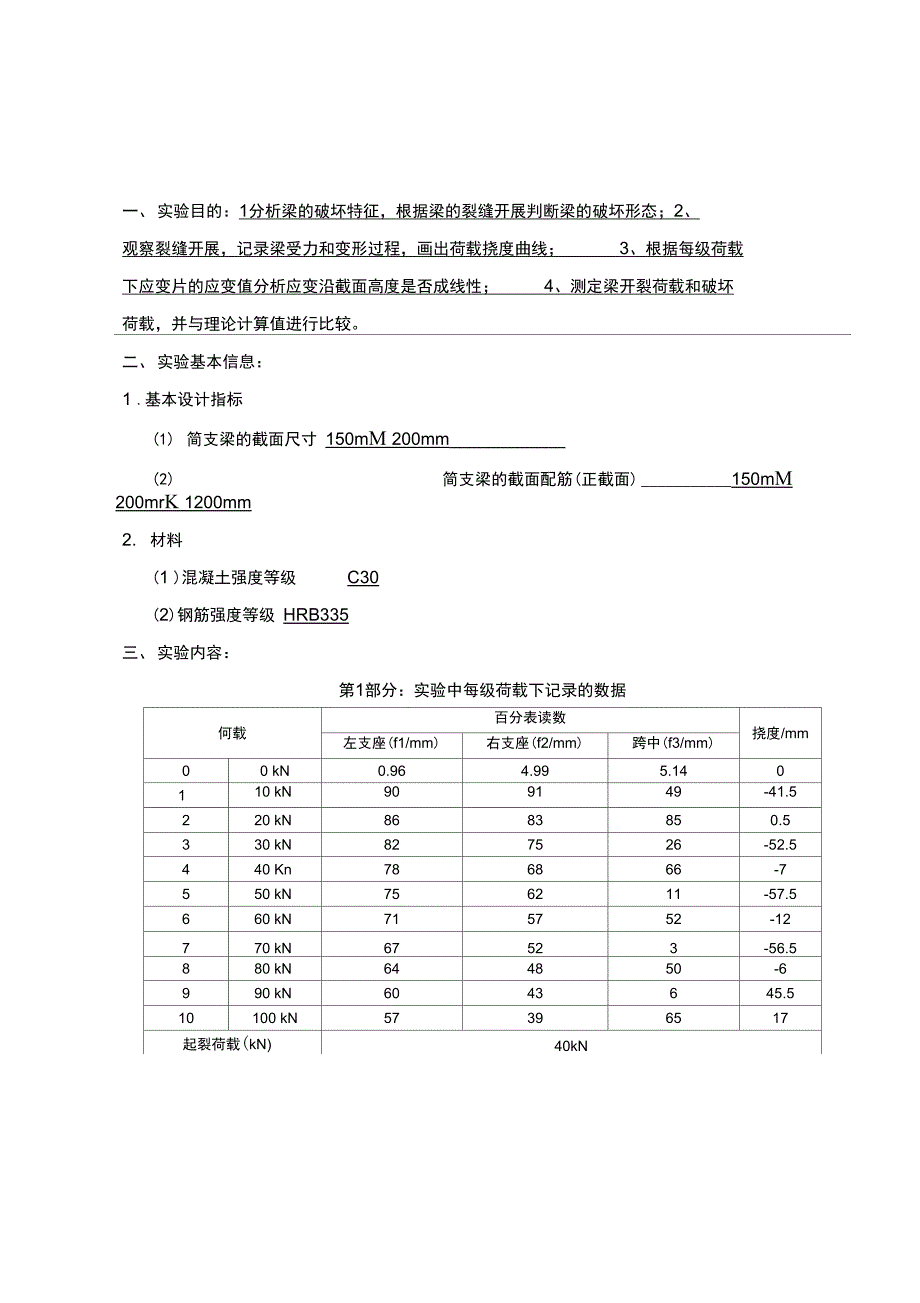 大工道桥工程实验二实验报告资料_第3页