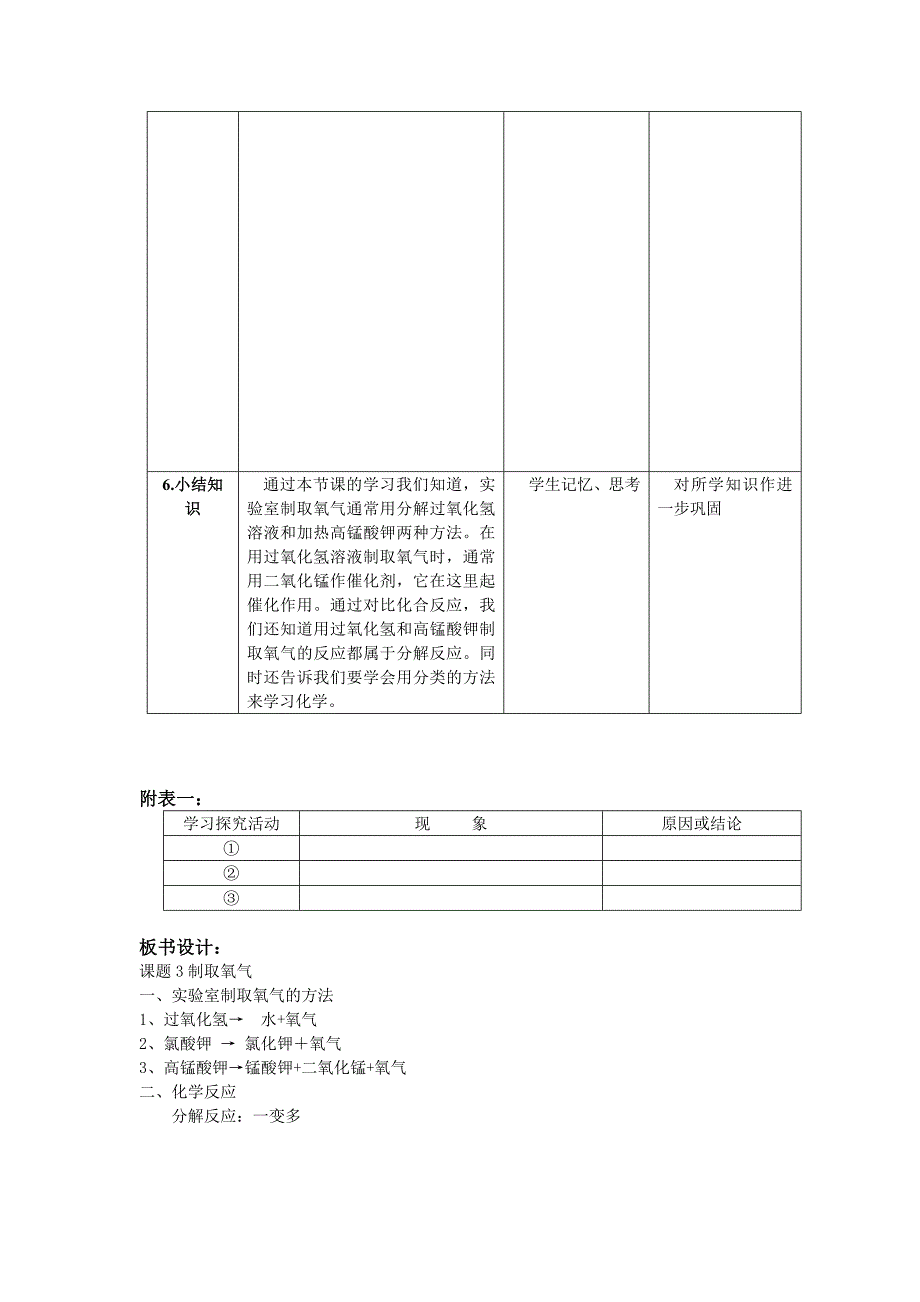 制取氧气教学设计_第4页