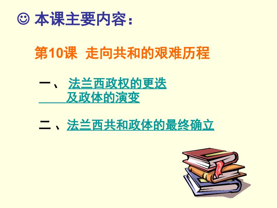 法国走向共和的艰难历程ppt课件_第2页