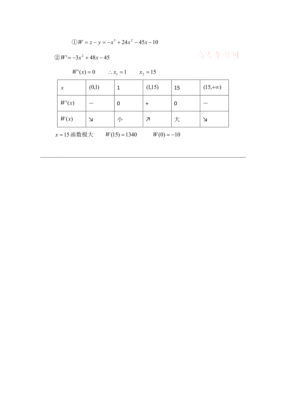 高中数学北师大版选修教案最大值最小值问题参考教案_第4页