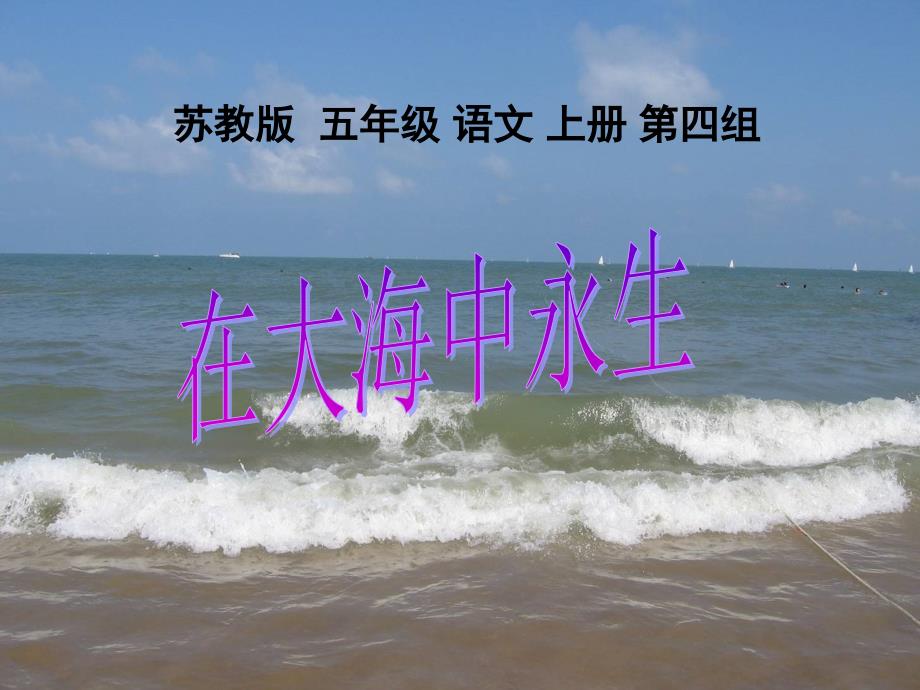 在大海中永生_第1页