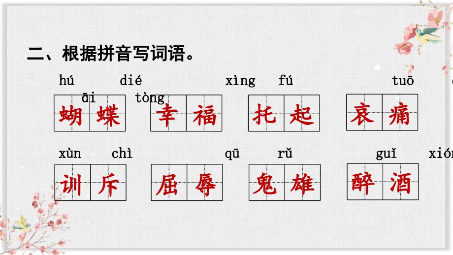 部编版四年级上册语文期末复习ppt课件（按专题分类复习）_第4页