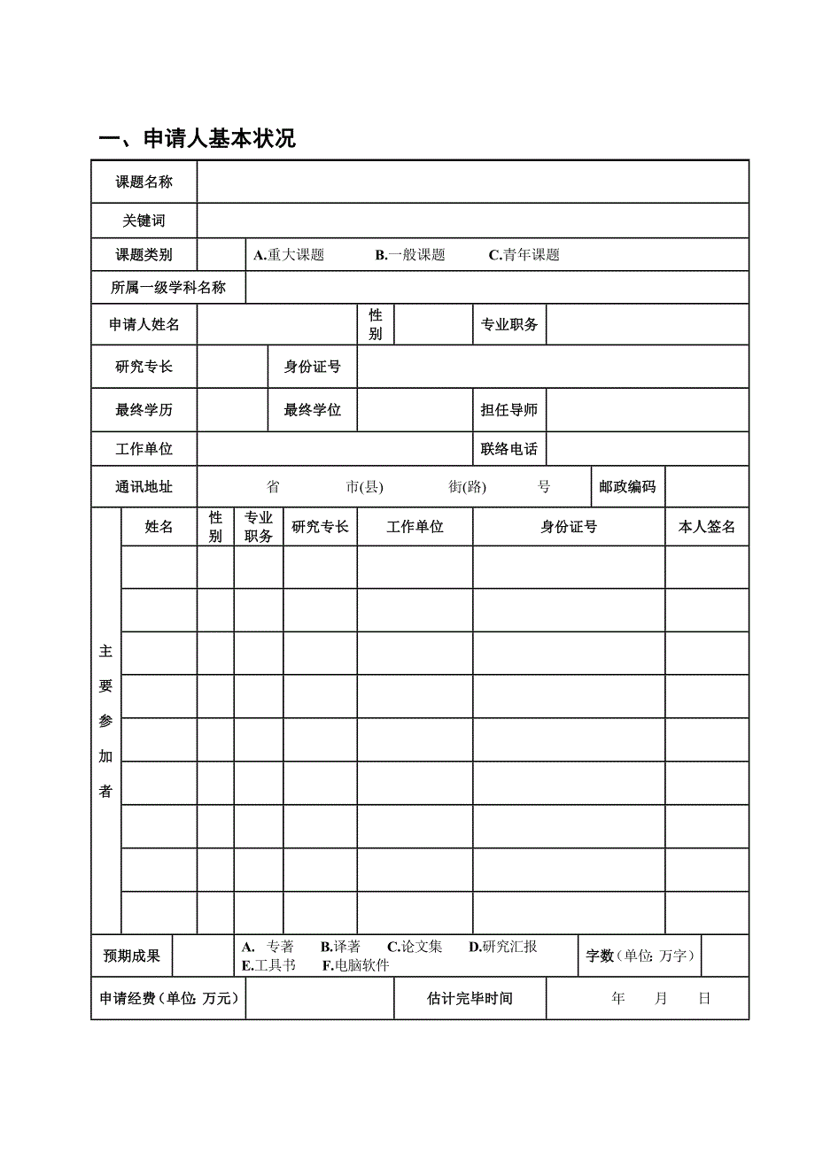 贵州省哲学社会科学规划国学单列课题申请书_第3页