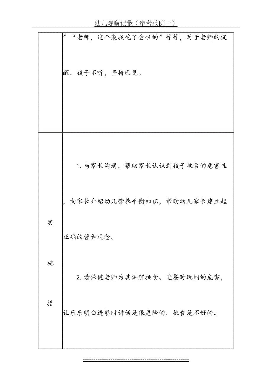 幼儿观察记录(参考范例2例)_第4页